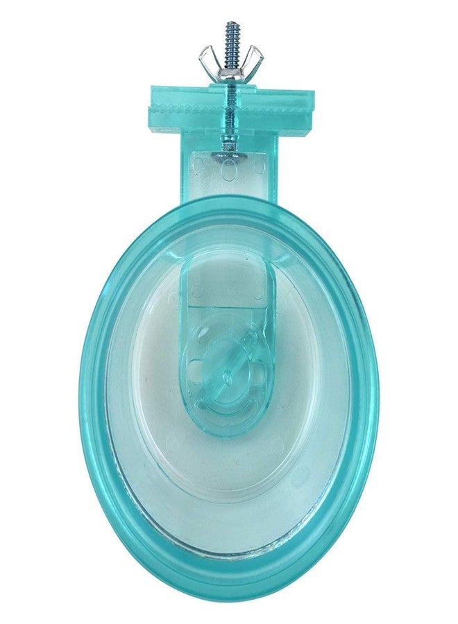 Lixit Quick Lock Removable Cage Bowls for Rabbits, Guinea Pigs, Gerbils, Ferrets, Dogs, Cats, Birds, and Other Small Animals - Made in USA (Blue, 10 Ounce) - Image 2
